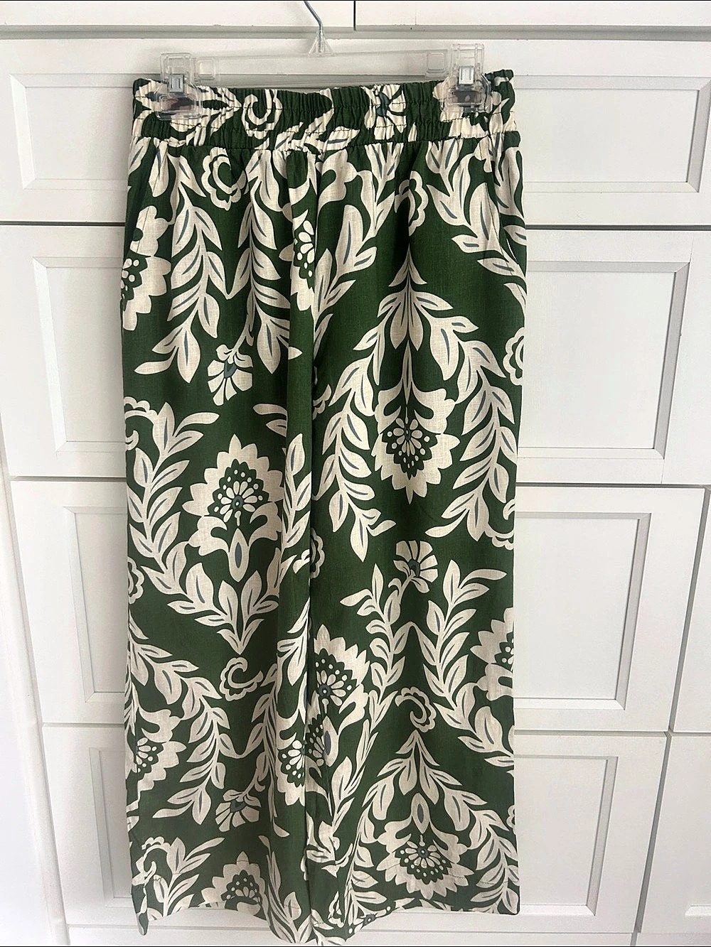 Christian Soriano NY Floral Wide Leg Pants